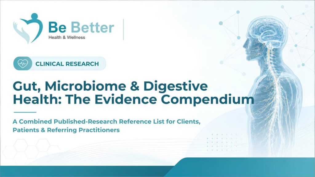 Gut, Microbiome & Digestive Health: The Evidence Compendium